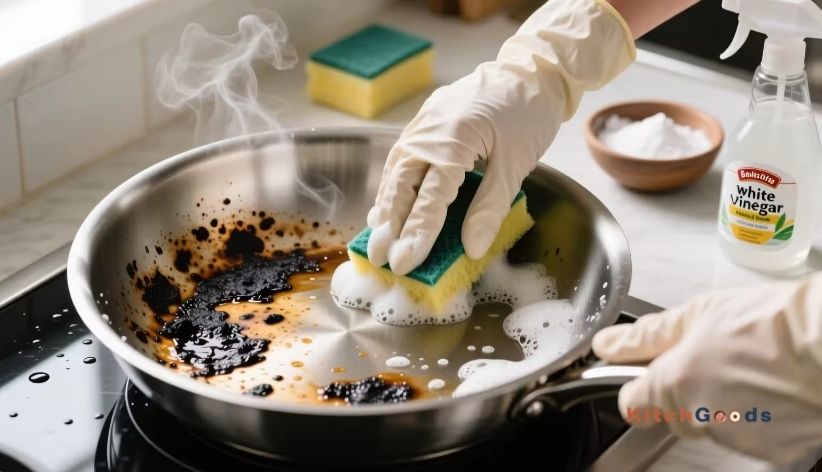 How to Clean Burnt Pans Without Damaging Them