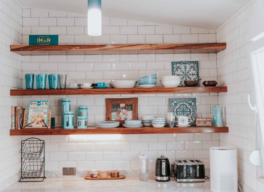 Use Vertical Space with Wall-Mounted Storage