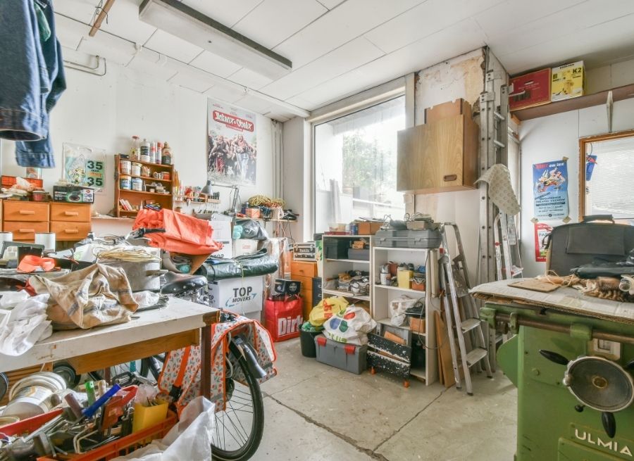 Cluttered Countertops